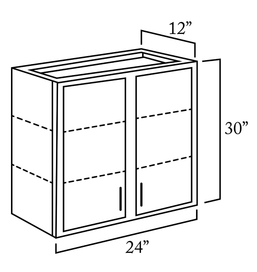 Wall Cabinet w/ 2 doors